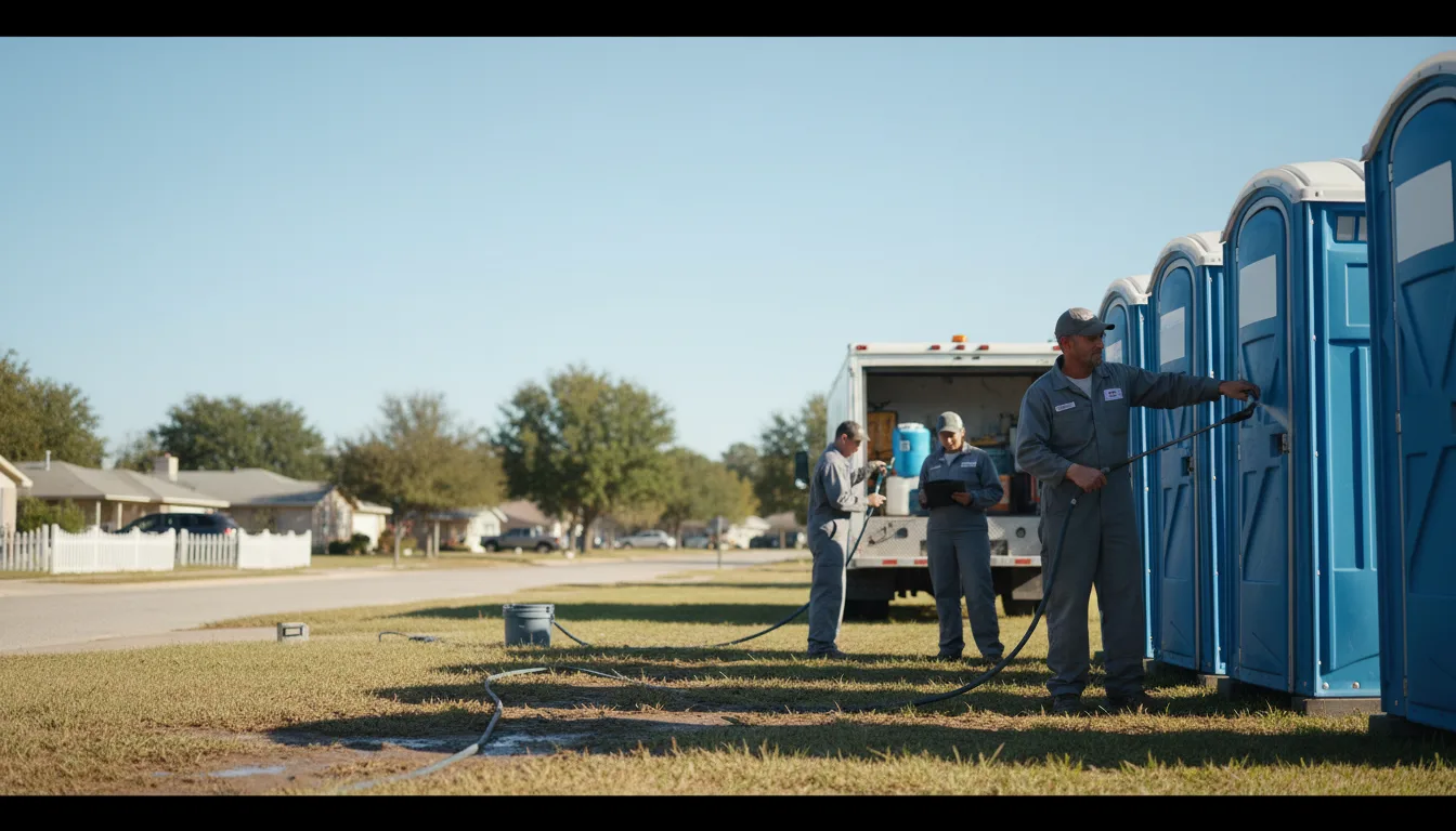 Long-Term Portable Toilet Rental in Washington, KS near me
